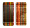 The Abstract Retro Stripes Skin for the Apple iPhone 5c