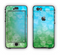 The Abstract Shaped Sparkle Unfocused Blue & Green Apple iPhone 6 LifeProof Nuud Case Skin Set