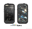 The Abstract Shattered Crystal Pattern Skin For The Samsung Galaxy S3 LifeProof Case