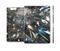 The Abstract Shattered Crystal Pattern Skin Set for the Apple iPad Air 2