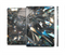 The Abstract Shattered Crystal Pattern Full Body Skin Set for the Apple iPad Mini 2
