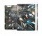 The Abstract Shattered Crystal Pattern Full Body Skin Set for the Apple iPad Mini 3