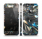 The Abstract Shattered Crystal Pattern Skin Set for the Apple iPhone 5