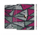 The Abstract Striped Vibrant Trangles Skin Set for the Apple iPad Air 2