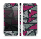 The Abstract Striped Vibrant Trangles Skin Set for the Apple iPhone 5