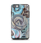 The Abstract Subtle Toned Floral Strokes Apple iPhone 6 Plus Otterbox Symmetry Case Skin Set
