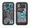 The Abstract Subtle Toned Floral Strokes Full Body Samsung Galaxy S6 LifeProof Fre Case Skin Kit