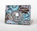 The Abstract Subtle Toned Floral Strokes Skin Set for the Apple MacBook Air 11"