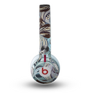 The Abstract Subtle Toned Floral Strokes Skin for the Beats by Dre Mixr Headphones