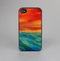 The Abstract Sunset Painting Skin-Sert Case for the Apple iPhone 4-4s