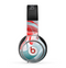 The Abstract Teal & Red Love Connect Skin for the Beats by Dre Pro Headphones