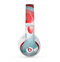 The Abstract Teal & Red Love Connect Skin for the Beats by Dre Studio (2013+ Version) Headphones