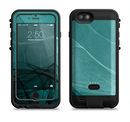 the abstract teal and black curves  iPhone 6/6s Plus LifeProof Fre POWER Case Skin Kit