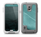 The Abstract Teal and Black Curves Skin for the Samsung Galaxy S5 frē LifeProof Case