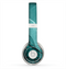 The Abstract Teal and Black Curves Skin for the Beats by Dre Solo 2 Headphones