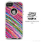 The Abstract Thin Colored Strokes Skin For The iPhone 4-4s or 5-5s Otterbox Commuter Case