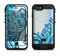 the abstract vibrant blue swirled  iPhone 6/6s Plus LifeProof Fre POWER Case Skin Kit