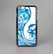The Abstract Vibrant Blue Swirled Skin-Sert for the Apple iPhone 6 Skin-Sert Case