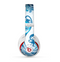 The Abstract Vibrant Blue Swirled Skin for the Beats by Dre Studio (2013+ Version) Headphones
