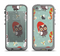 The Abstract Vintage Christmas Owls Apple iPhone 5c LifeProof Fre Case Skin Set