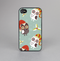 The Abstract Vintage Christmas Owls Skin-Sert Case for the Apple iPhone 4-4s