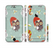 The Abstract Vintage Christmas Owls Sectioned Skin Series for the Apple iPhone 6 Plus