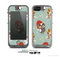 The Abstract Vintage Christmas Owls Skin for the Apple iPhone 5c LifeProof Case