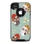 The Abstract Vintage Christmas Owls Skin for the iPhone 4-4s OtterBox Commuter Case