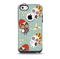 The Abstract Vintage Christmas Owls Skin for the iPhone 5c OtterBox Commuter Case