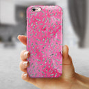 The Abstract Watercolor Under a Microscope iPhone 6/6s or 6/6s Plus 2-Piece Hybrid INK-Fuzed Case