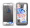 The Abstract White and Blue Fish Fossil Samsung Galaxy S5 LifeProof Fre Case Skin Set