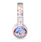 The Abstract White and Blue Fish Fossil Skin for the Beats by Dre Studio (2013+ Version) Headphones