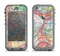 The Abstract Woven Color Pattern Apple iPhone 5c LifeProof Nuud Case Skin Set
