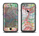 The Abstract Woven Color Pattern Apple iPhone 6/6s Plus LifeProof Fre Case Skin Set