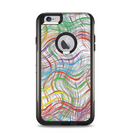 The Abstract Woven Color Pattern Apple iPhone 6 Plus Otterbox Commuter Case Skin Set