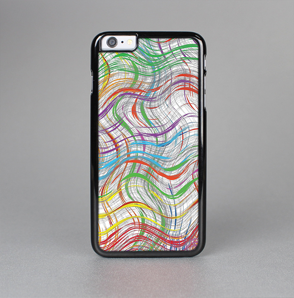 The Abstract Woven Color Pattern Skin-Sert Case for the Apple iPhone 6 Plus