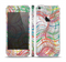 The Abstract Woven Color Pattern Skin Set for the Apple iPhone 5