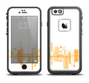 The Abstract Yellow Skyline View Apple iPhone 6/6s LifeProof Fre Case Skin Set