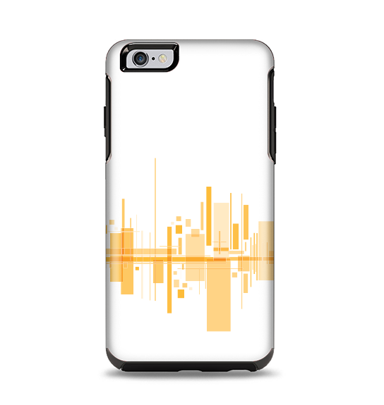 The Abstract Yellow Skyline View Apple iPhone 6 Plus Otterbox Symmetry Case Skin Set
