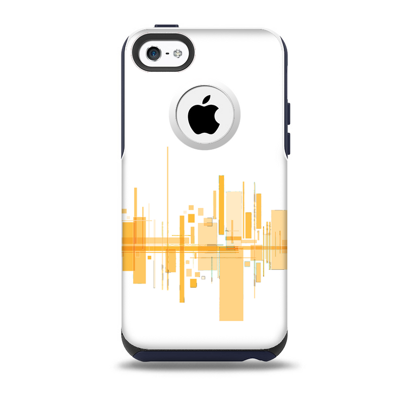 The Abstract Yellow Skyline View Skin for the iPhone 5c OtterBox Commuter Case