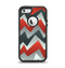 The Abstract ZigZag Pattern v4 Apple iPhone 5-5s Otterbox Defender Case Skin Set