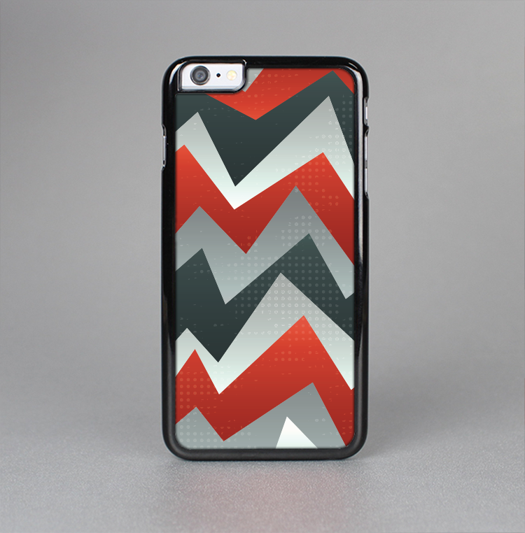 The Abstract ZigZag Pattern v4 Skin-Sert Case for the Apple iPhone 6 Plus