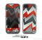 The Abstract ZigZag Pattern v4 Skin for the Apple iPhone 5c LifeProof Case