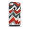 The Abstract ZigZag Pattern v4 Skin for the iPhone 5c OtterBox Commuter Case