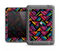 The Abstract Zig Zag Color Pattern Apple iPad Mini LifeProof Fre Case Skin Set