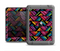 The Abstract Zig Zag Color Pattern Apple iPad Mini LifeProof Nuud Case Skin Set