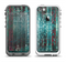 The Aged Blue Victorian Striped Wall Apple iPhone 5-5s LifeProof Fre Case Skin Set
