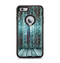 The Aged Blue Victorian Striped Wall Apple iPhone 6 Plus Otterbox Defender Case Skin Set