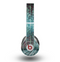 The Aged Blue Victorian Striped Wall Skin for the Beats by Dre Original Solo-Solo HD Headphones
