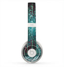 The Aged Blue Victorian Striped Wall Skin for the Beats by Dre Solo 2 Headphones